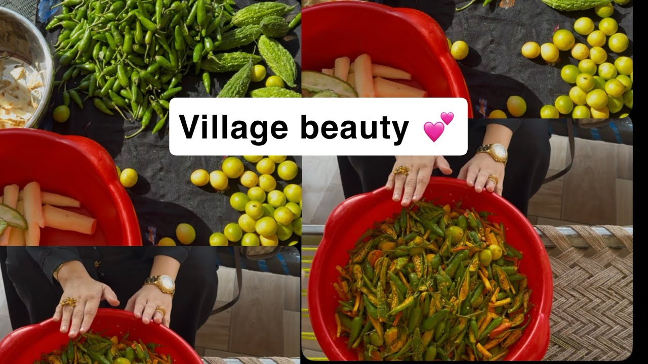 Gaon ka special Achar 🫶🏻👌🏻omg beauty 💕🫀