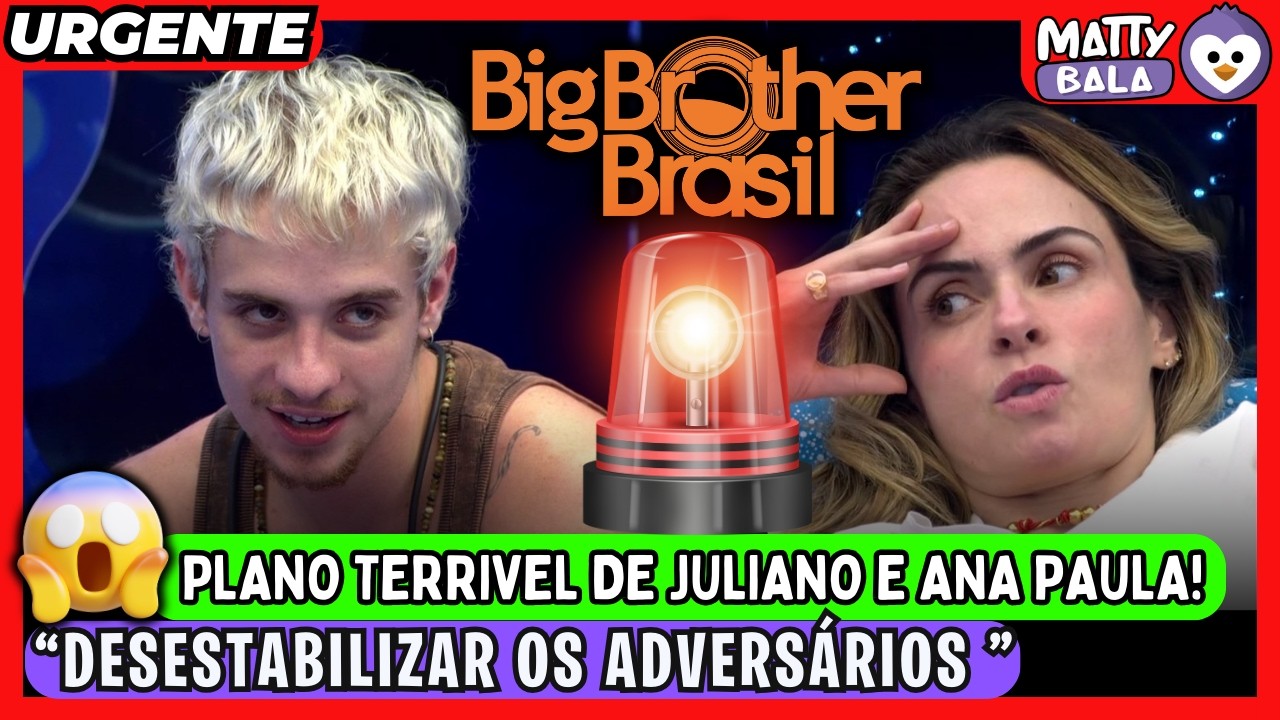 🚨BBB26⚠️ JULIANO e ANA PAULA querem DESESTABILIZAR os ADVERSÁRIOS até APERTAREM o BOTÃO! #bbb #BBB26