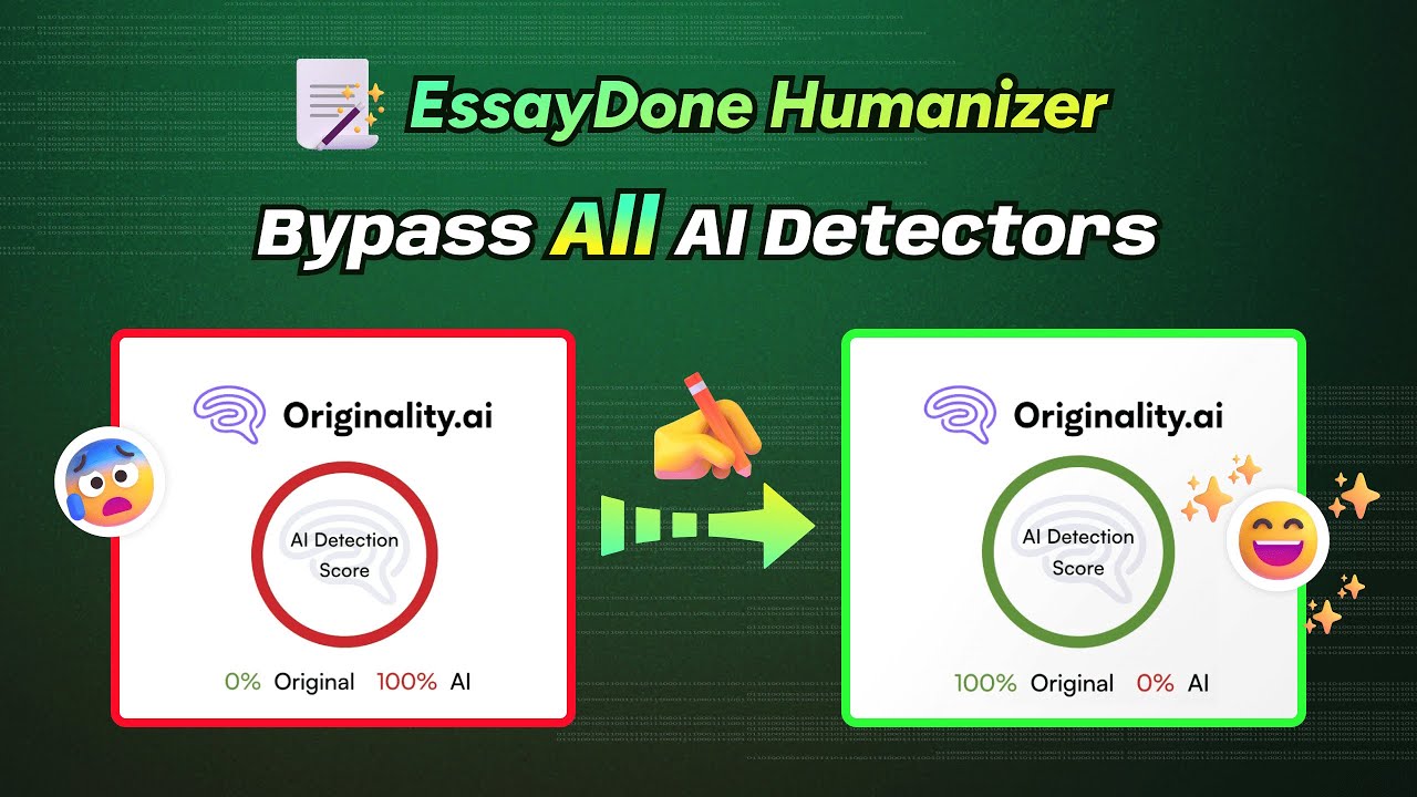 Bypass Originality.ai AI Detection with EssayDone Humanizer | Step-by-Step Guide!