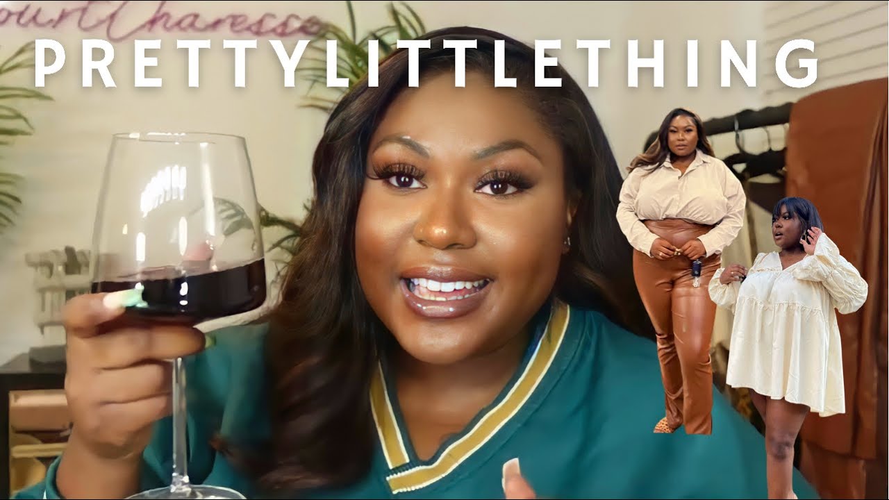 Pretty Little Thing Plus Fall Haul | Sip and Try-On