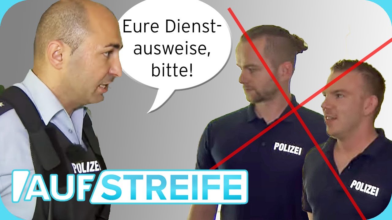 Kollegen? Von wegen! 👮🏼&zwj;♂️ Beamte entlarven FAKE-Polizisten! | Auf Streife | SAT.1