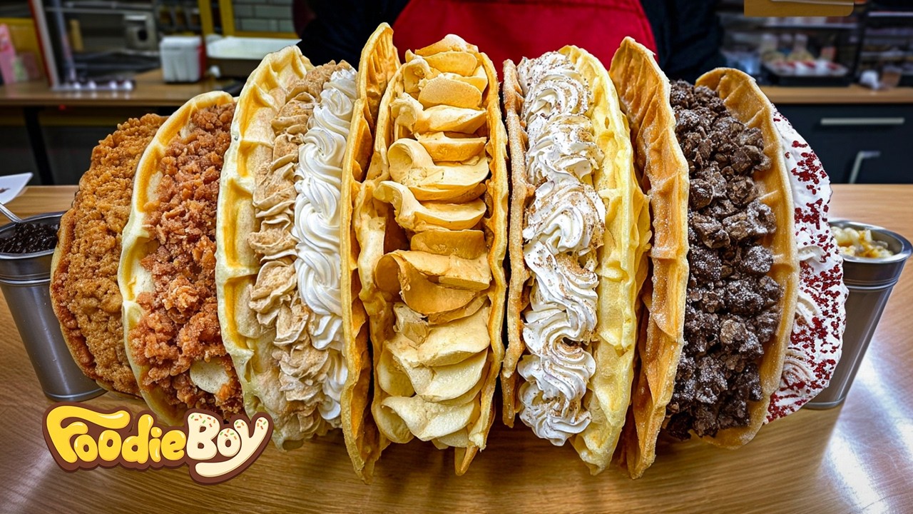 Ultimate Waffle Compilation! From Classic to Ice Cream & Cheese Bombs