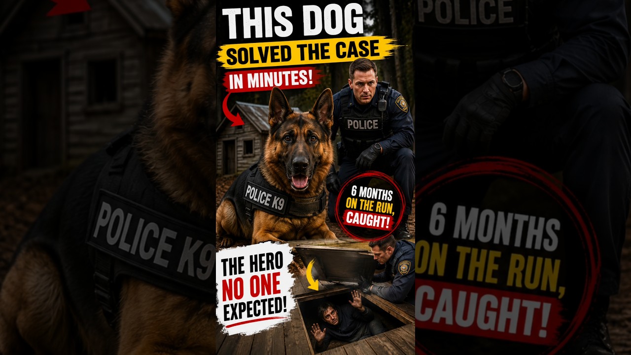 🐕🚔 Этот полицейский пёс раскрыл дело за считанные минуты! 😱 #short #shortvideo #суперсобака