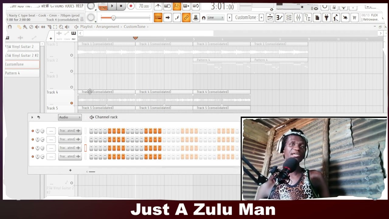 Making an Emtee type beat