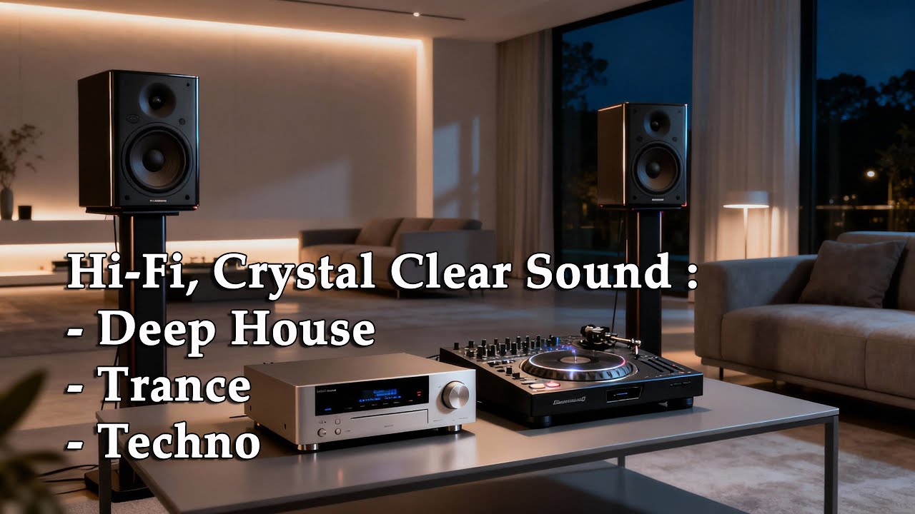 Hifi, Deep House - Techno - Trance, in Crystal Sound Fusion!