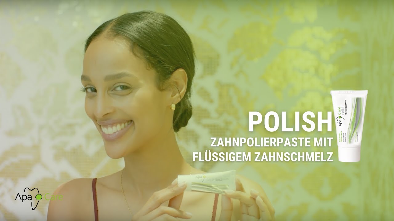 ApaCare Polish Zahnpolierpaste f&uuml;r strahlend wei&szlig;e Z&auml;hne