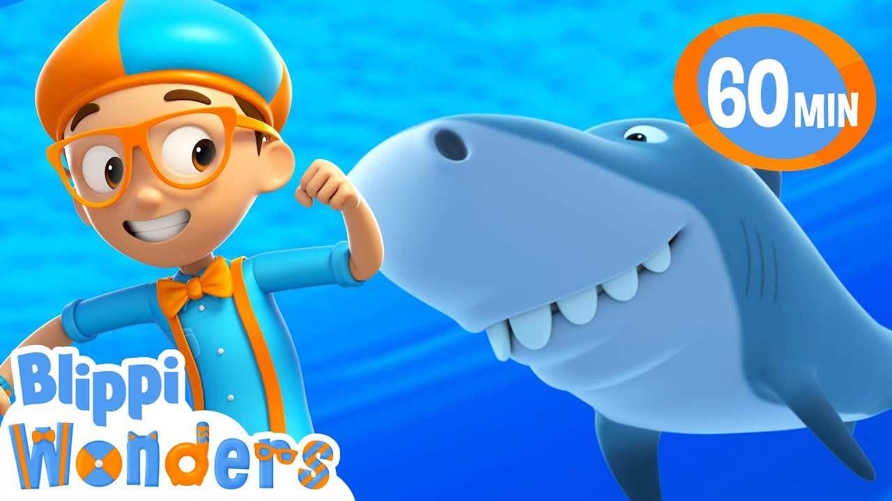 Shark Escape | Blippi Wonders | Rescue Adventures