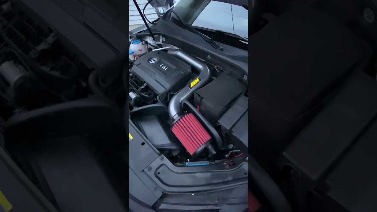 Passat AEM Cold Air Intake Sound