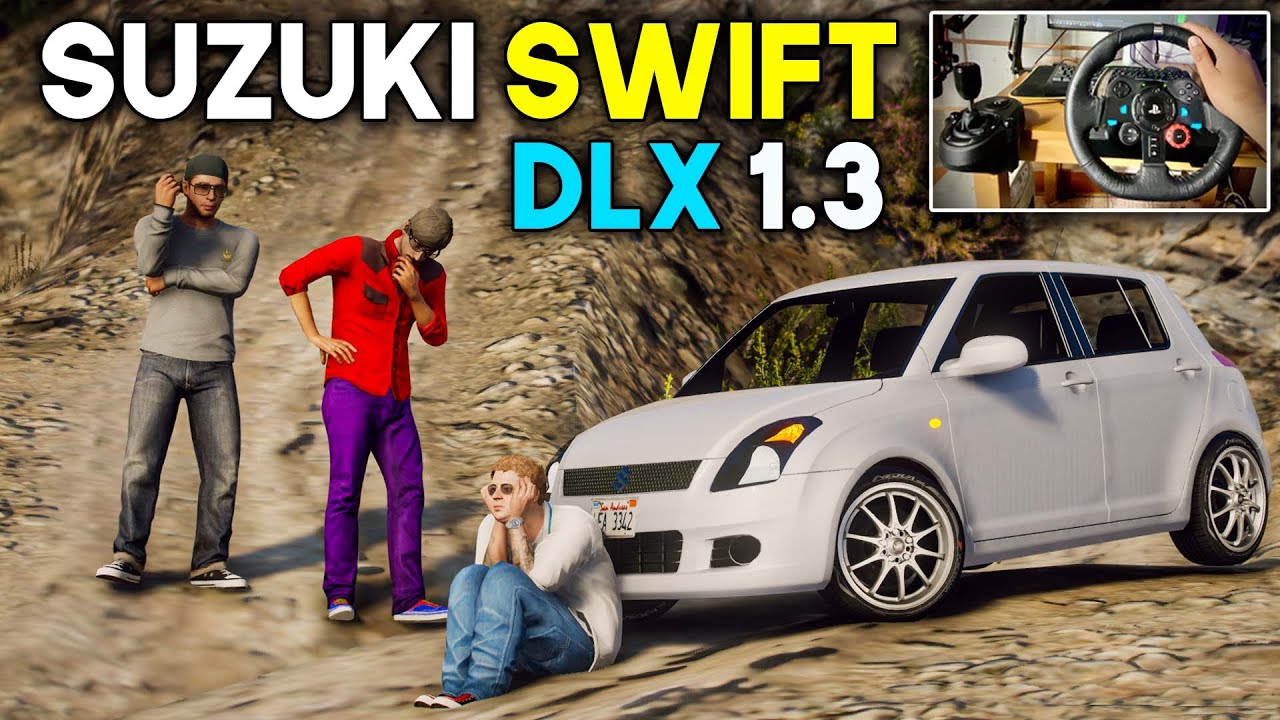 GTA 5 PAKISTAN | SUZUKI SWIFT DLX 1.3 | REVIEW AND DRIVING | LOGITECH G29