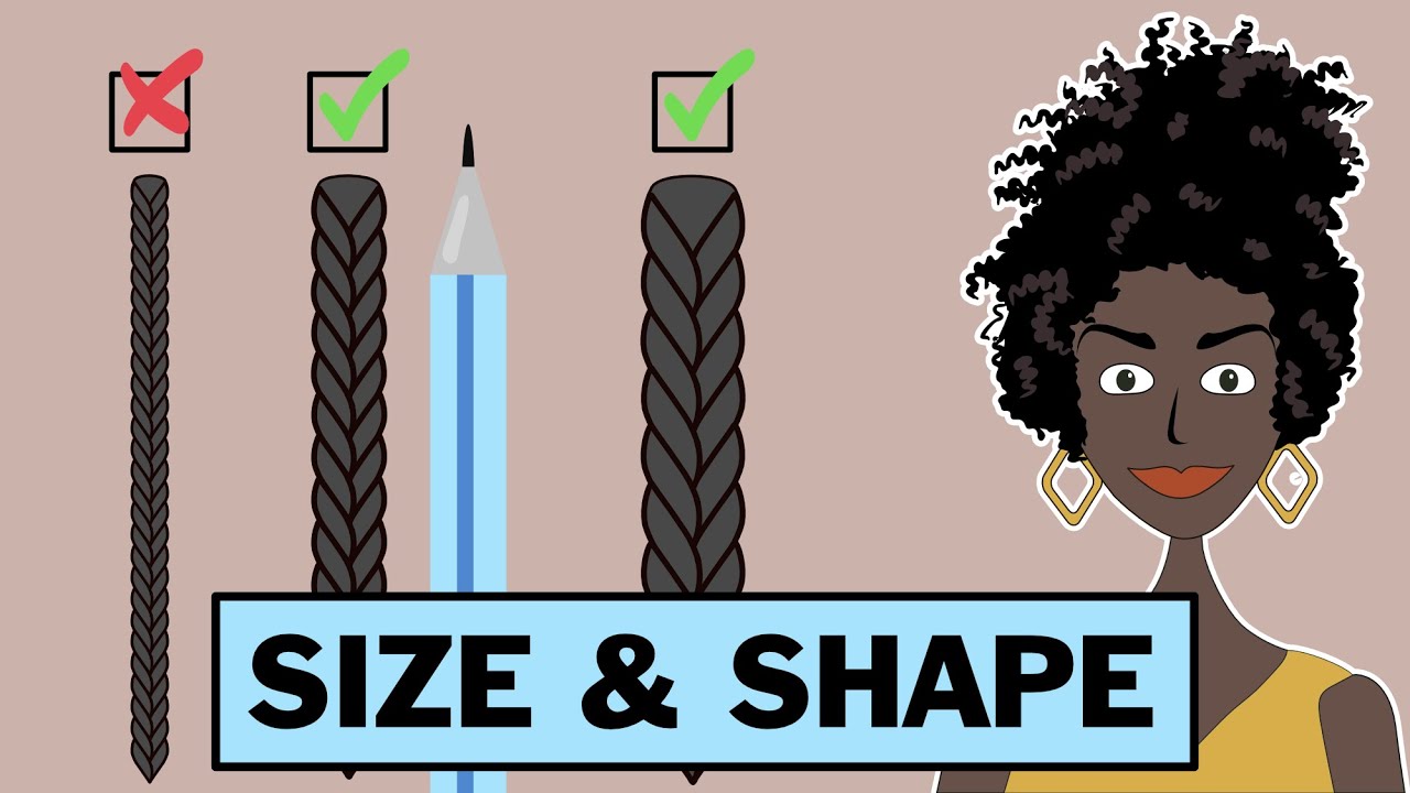 The Best Braid Size To Use For Protective Styling Hair Without Damage