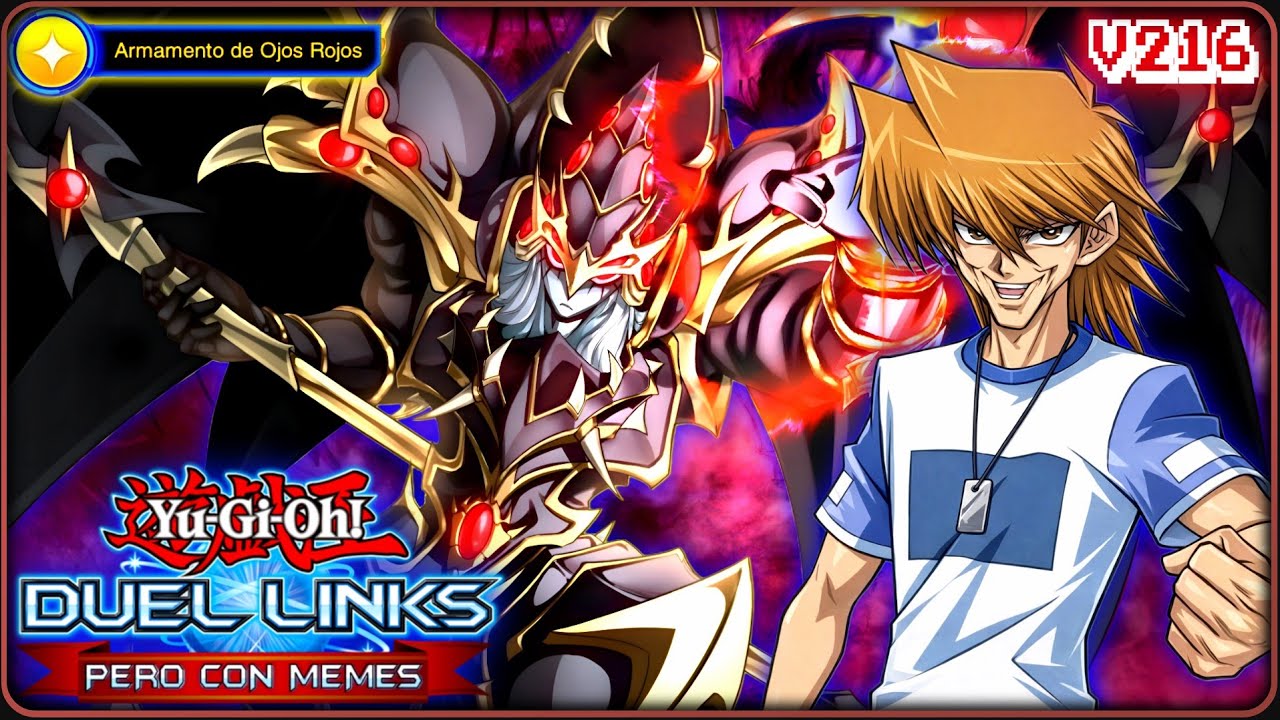 RED-EYES SE PUSO ZUKULENTO!! // [RED-EYES DECK] || DUEL LINKS PERO CON MEMES - v216