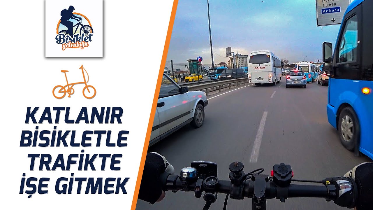 Katlanır Bisikletle İstanbul Trafiğinde İşe Gitmek (07 Mart 2018)