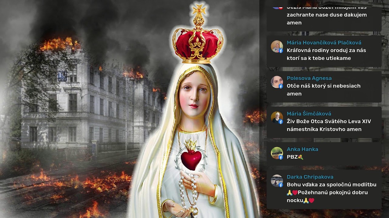 Večerný ruženec so SDZR