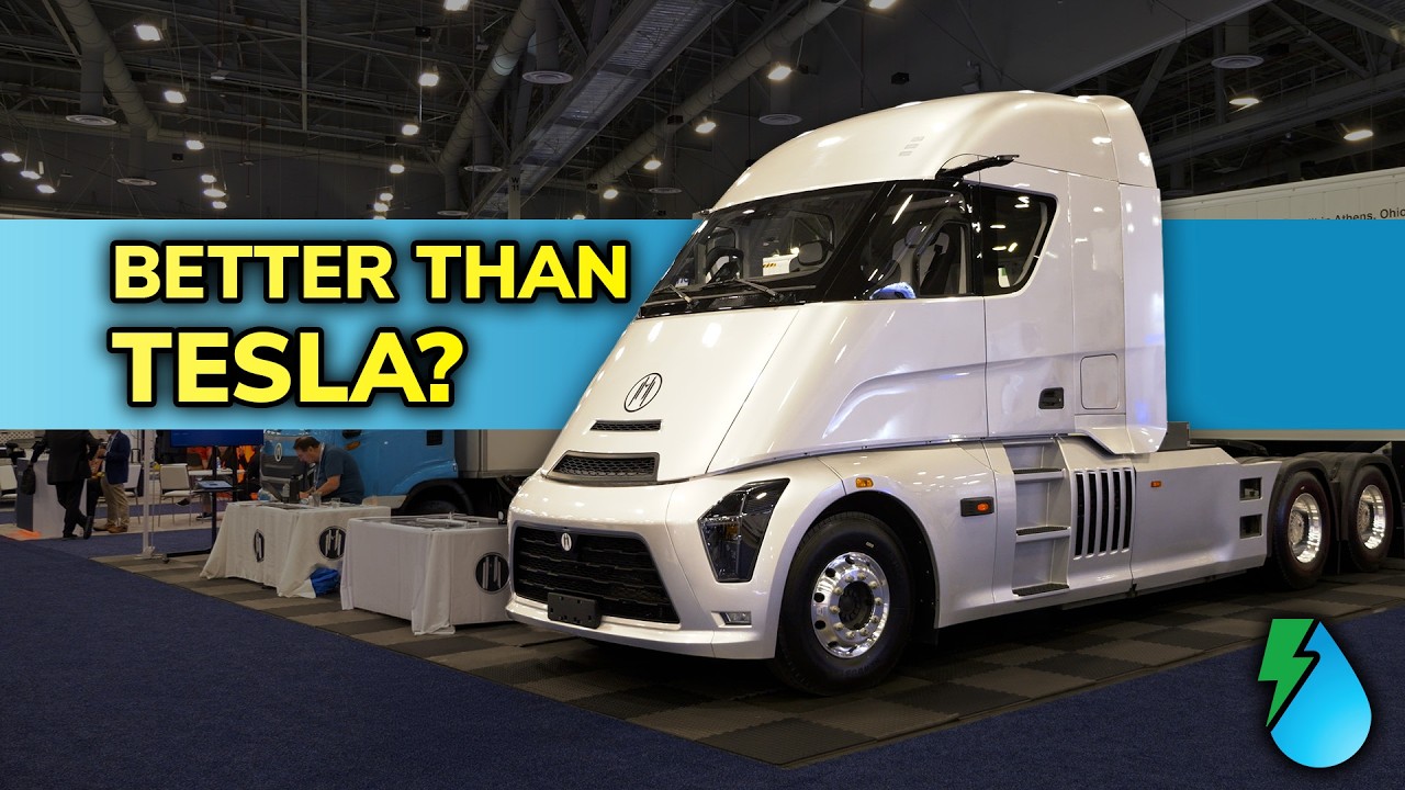 This New Class 8 Electric Truck Was Built to Rival the Tesla Semi