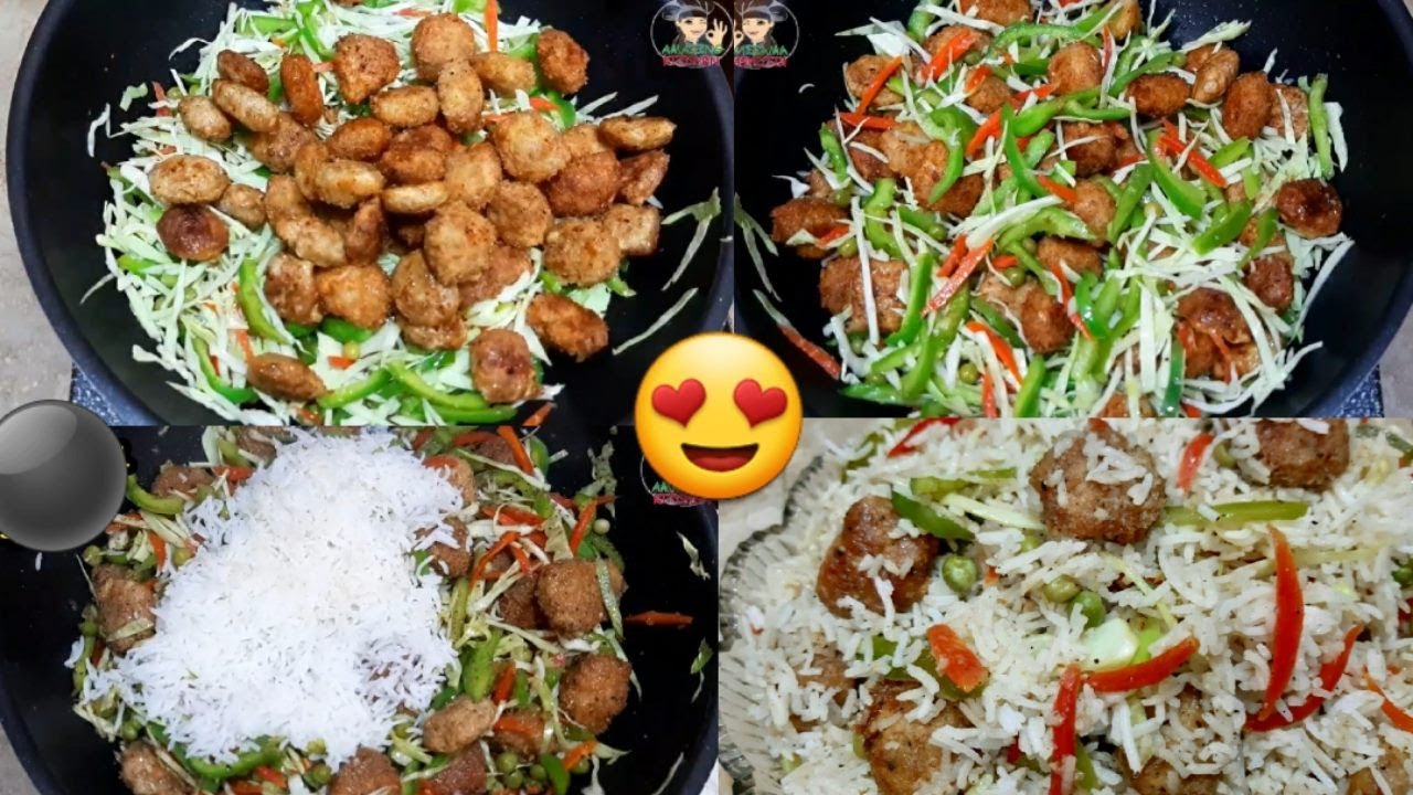 Special Nuggets Fried Rice | Fried Rice Recipe | Amazing Kitchen