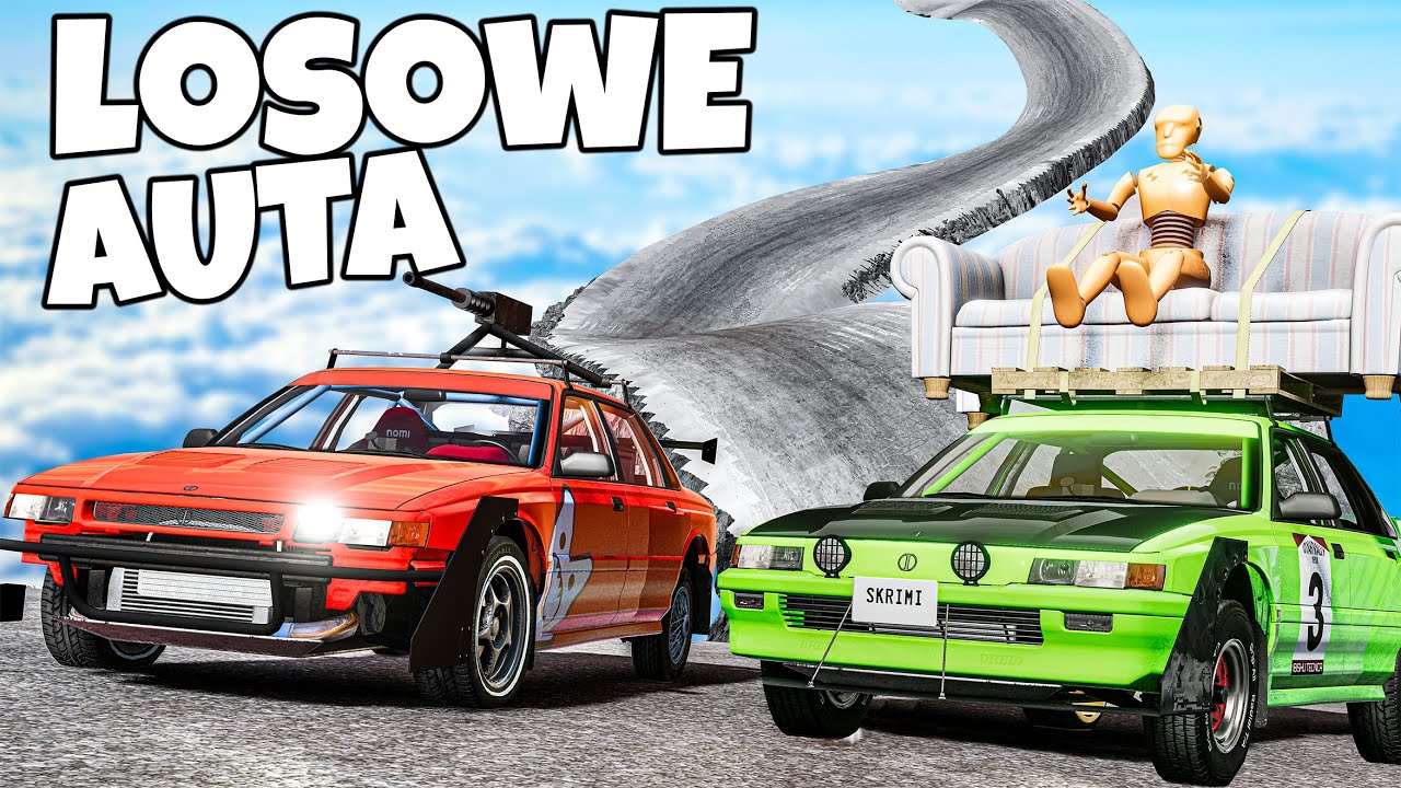❄️ KTÓRE LOSOWE AUTO DOJEDZIE!? | BeamNG Drive |