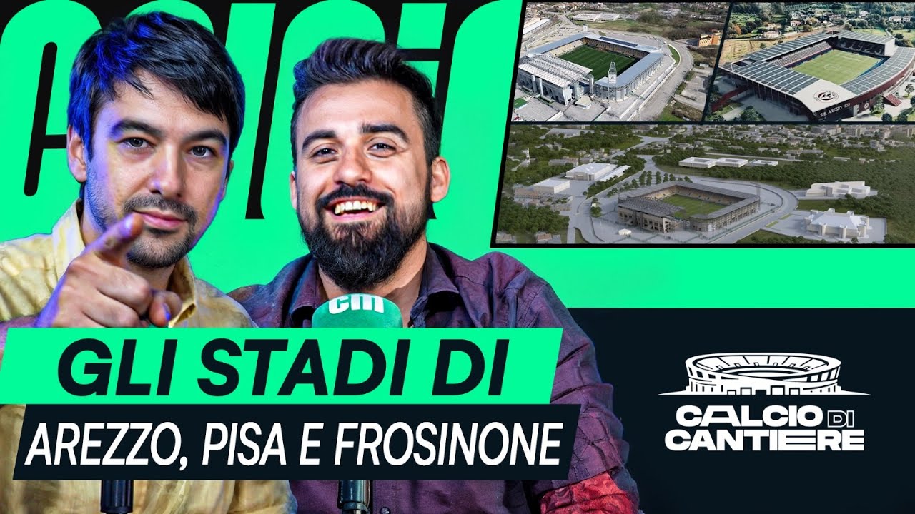 👀 IN ITALIA GLI STADI  🏟️ SI COSTRUISCONO IN PROVINCIA: 3️⃣ STORIE DI SUCCESSO
