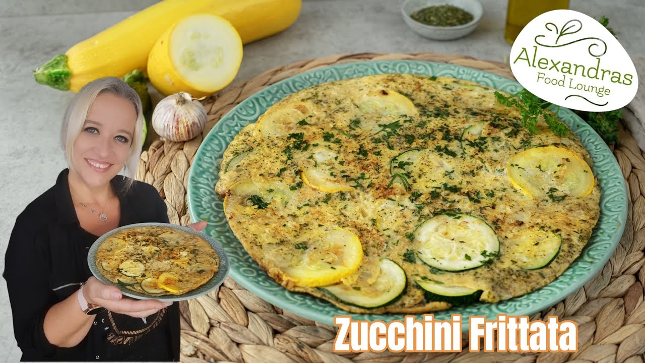 Schnelles Low Carb Rezept/Zucchini Frittata/Schnell gemacht, perfekt für den Sommer#frittata#lowcarb