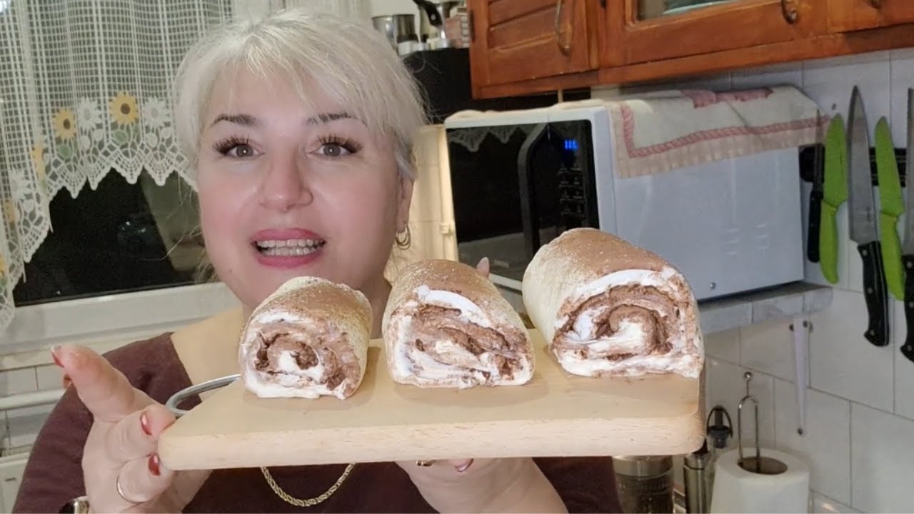 Cel mai ușor desert keto. Ruladă – „Lapte de Pasăre”. Keto, diabet.