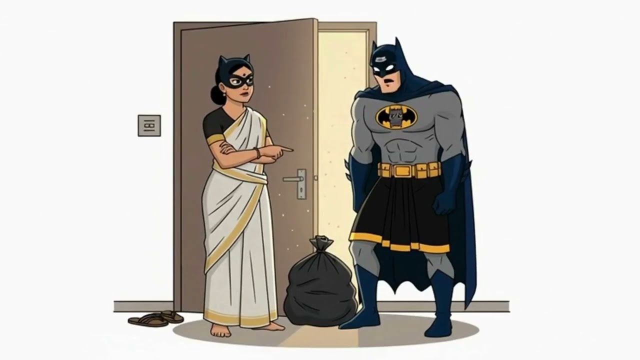 What If Batman Was From Chennai? 😂 | Tamil Dark Knight Parody #batman