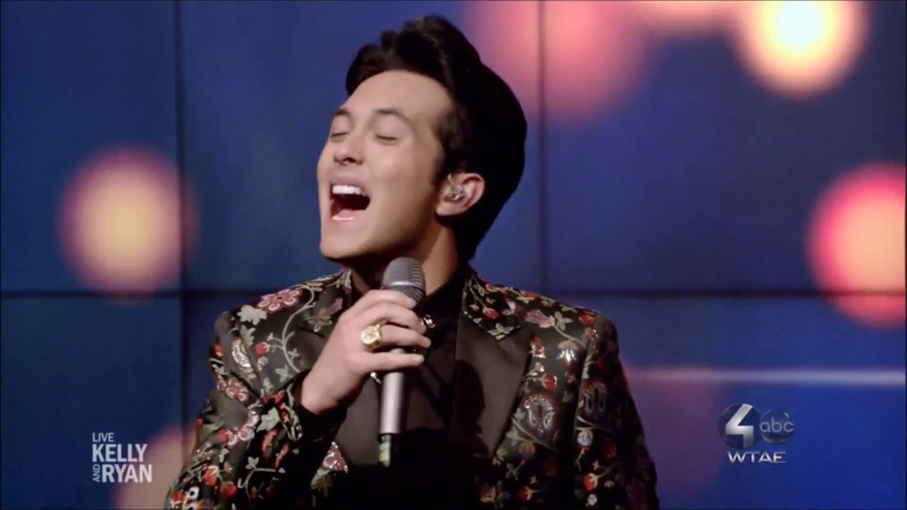 Laine Hardy sings 