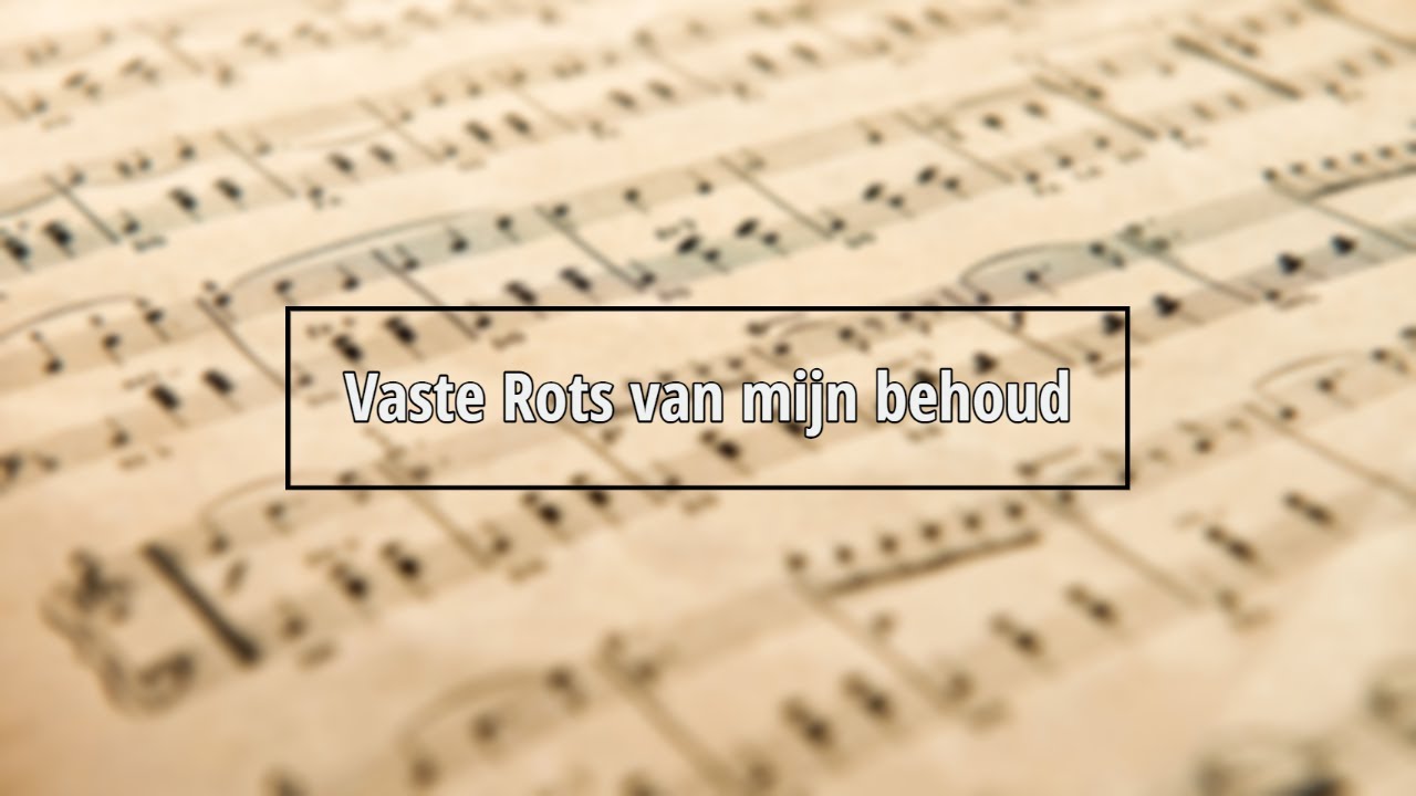 Vaste Rots van mijn behoud - Marjolein van Hoef