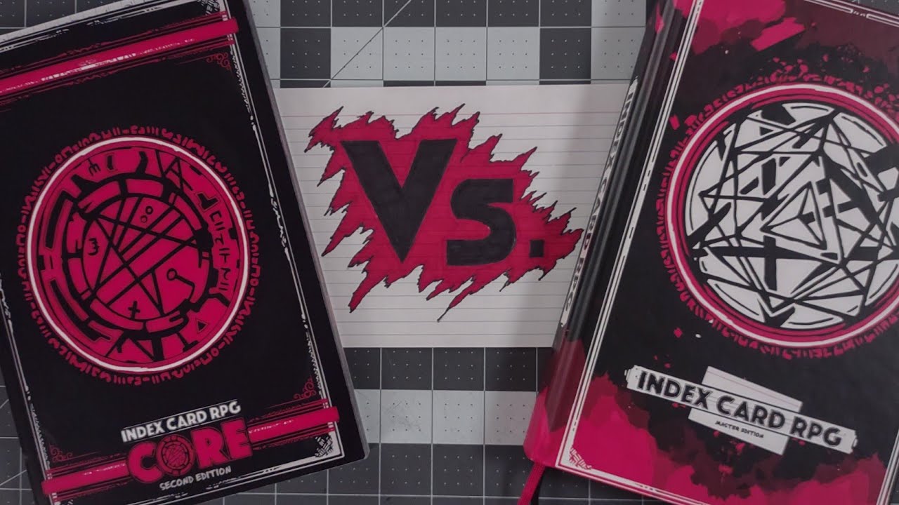 ICRPG 2E CORE VS. ICRPG MASTER EDITION