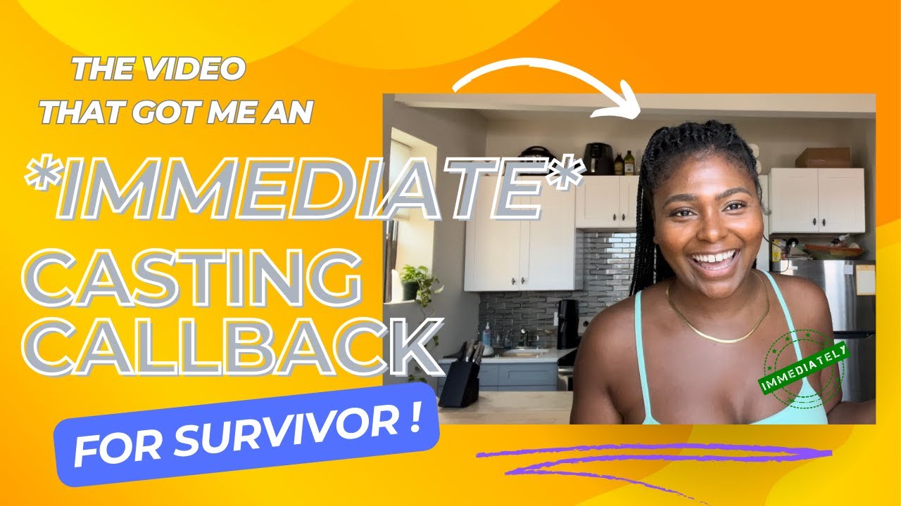 The Survivor Casting Video That Got Me Cast IMMEDIATELY ! | Katurah Topps, Survivor 45