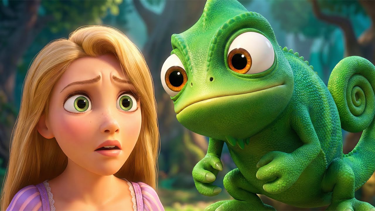 A Hidden Secret Revealed? 👀🌿 Pascal’s Odd Behavior Worries Rapunzel 🔥🔍| Tangled Animation