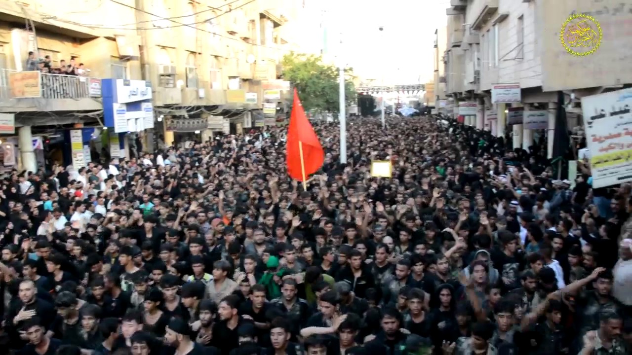 ركضة العباس الجزء الثالث .. موكب الاحزان يوم السابع من محرم  ... من الارشيف