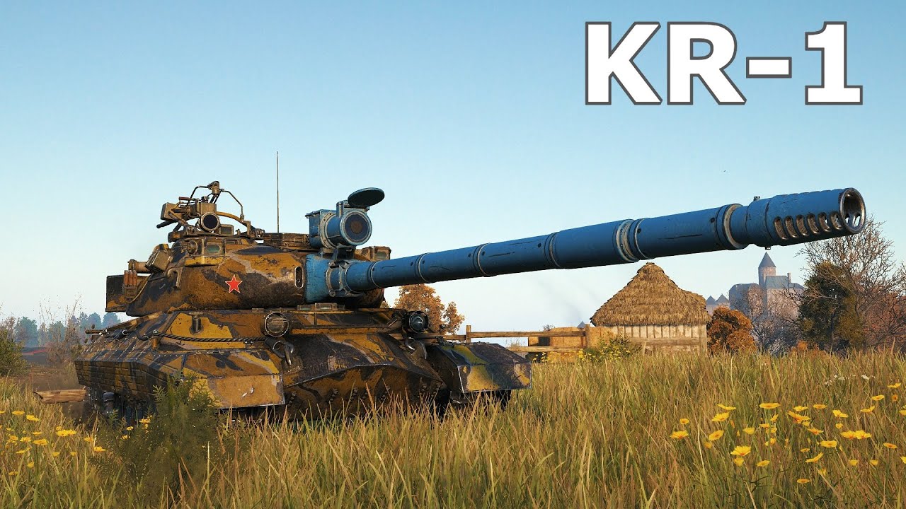 World of Tanks KR-1 - 6 Kills 11,1K Damage | New Tank.