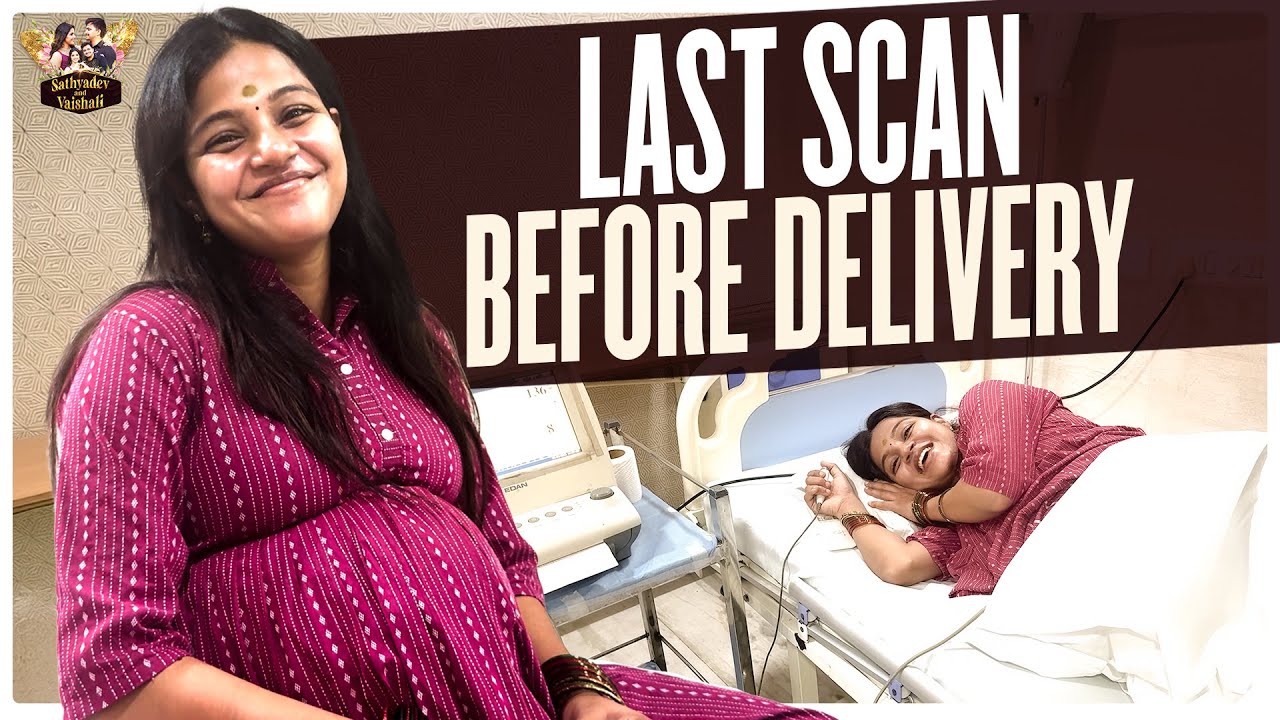 Last Scan before Delivery 🤰| Pregnancy Journey ✨ | 39th Week Scan | Vaishali & Sathyadev