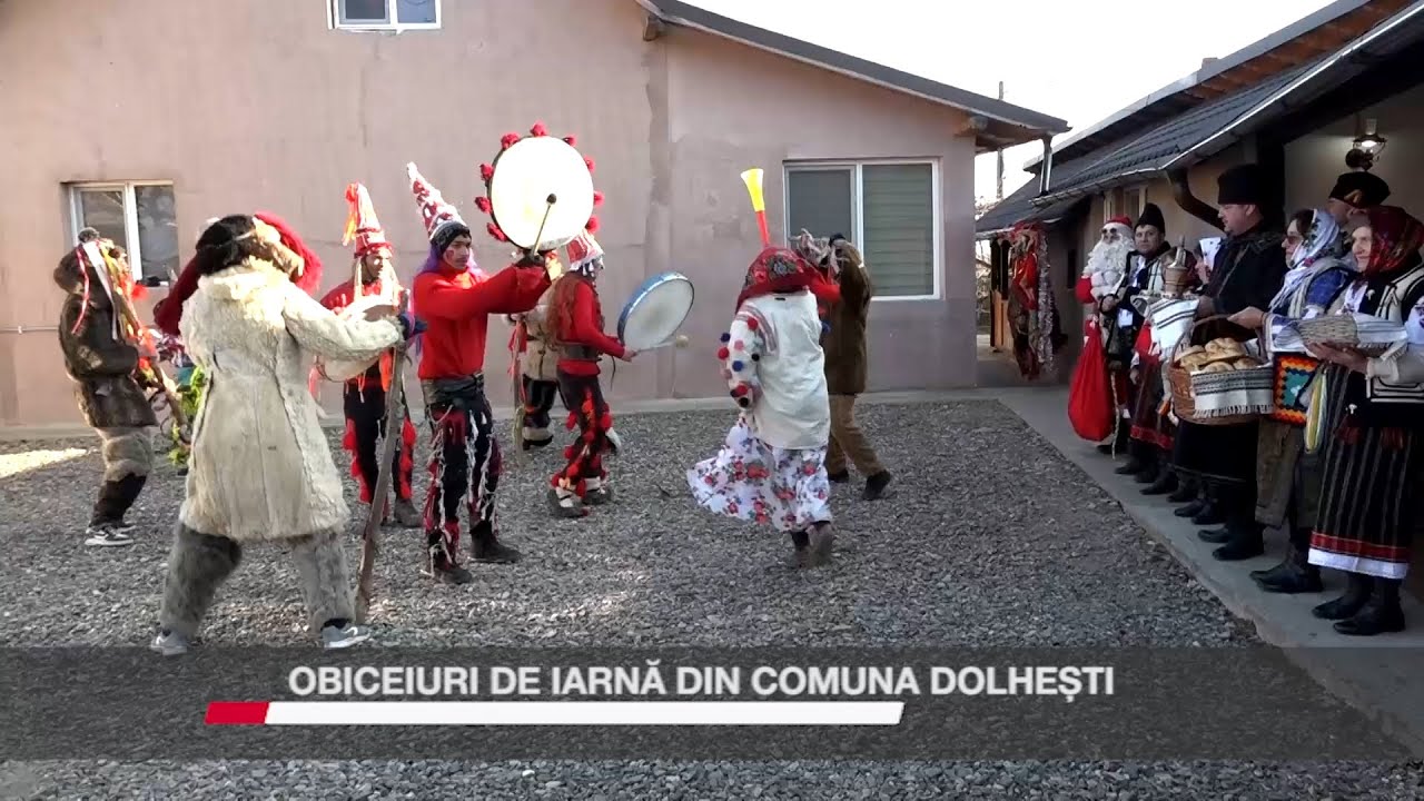 Obiceiuri de iarnă din comuna Dolhești
