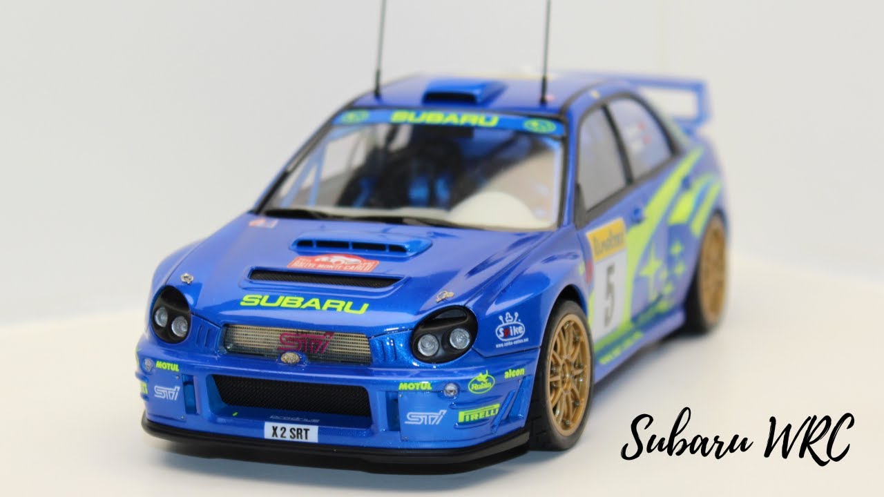 Tamiya Subaru Impreza WRC 2001 (Tamiya 1/24 model kit)