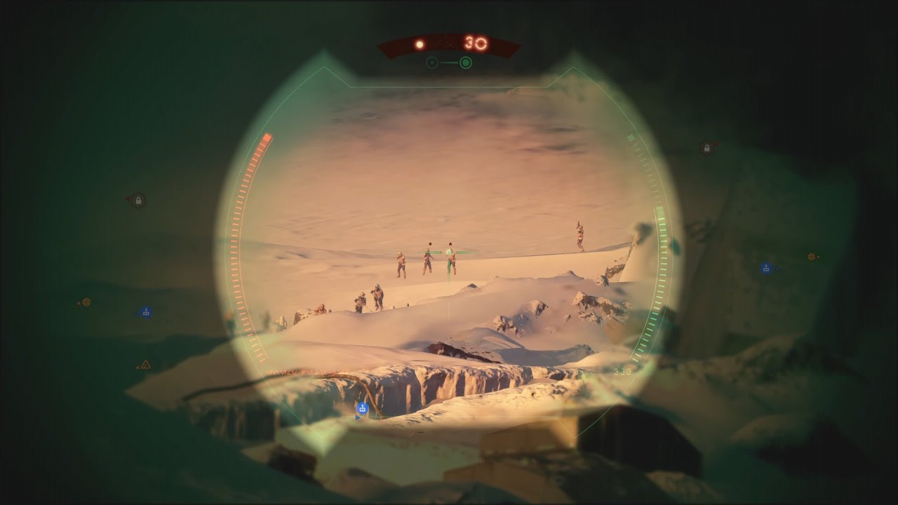 Sniping the Empire on Hoth, Star Wars Battlefront 2 Galactic Assault #starwars #starwarsbattlefront2