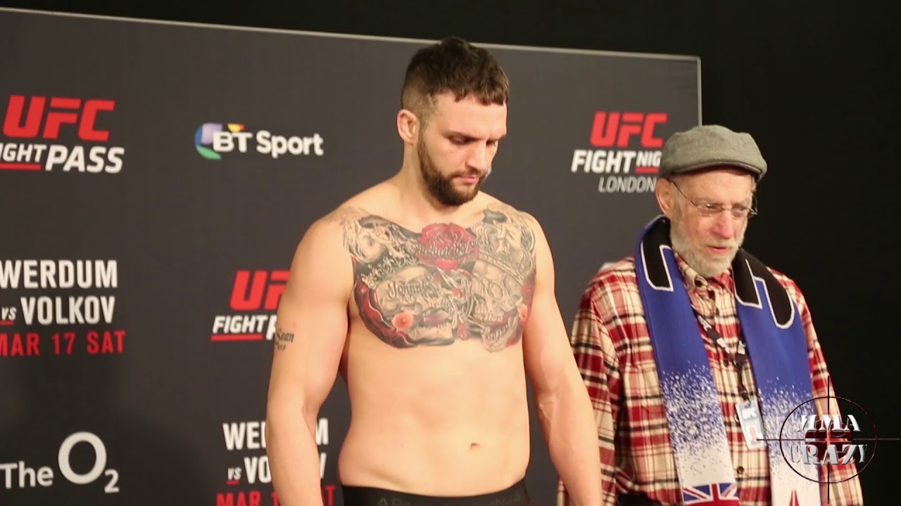 UFC Fight Night London: John Phillips makes weight - MMA Crazy