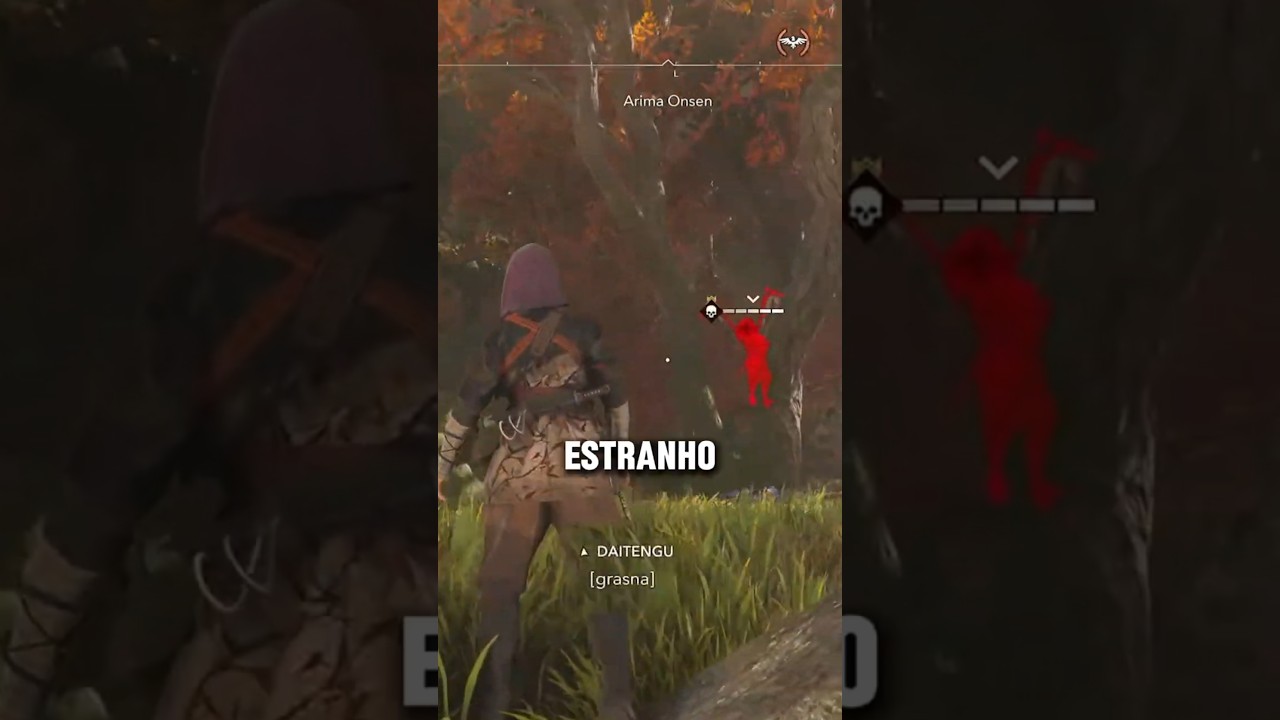 Assassino escondido em Assassins Creed Shadows 😯