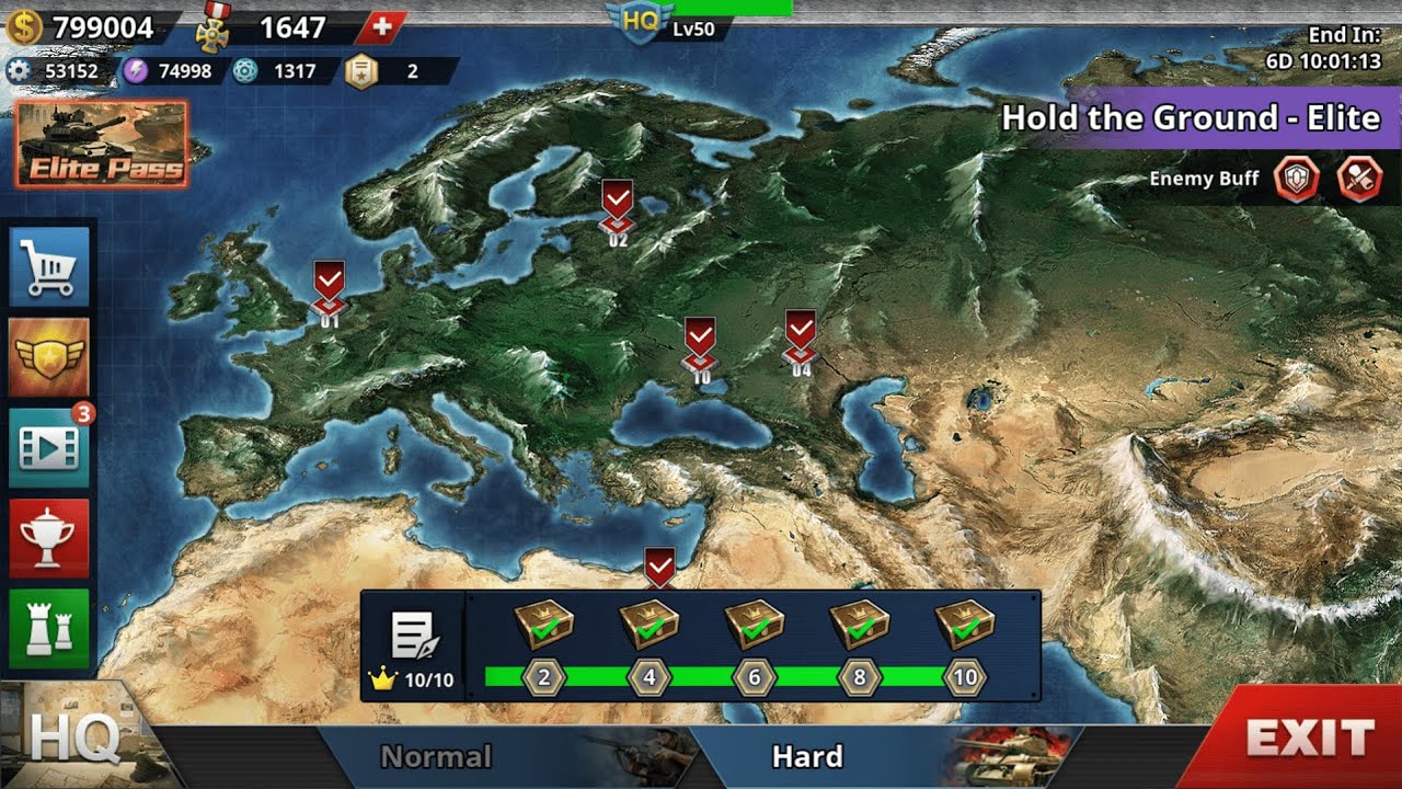 Hold The Ground Elite (Hard) - World Conqueror 4