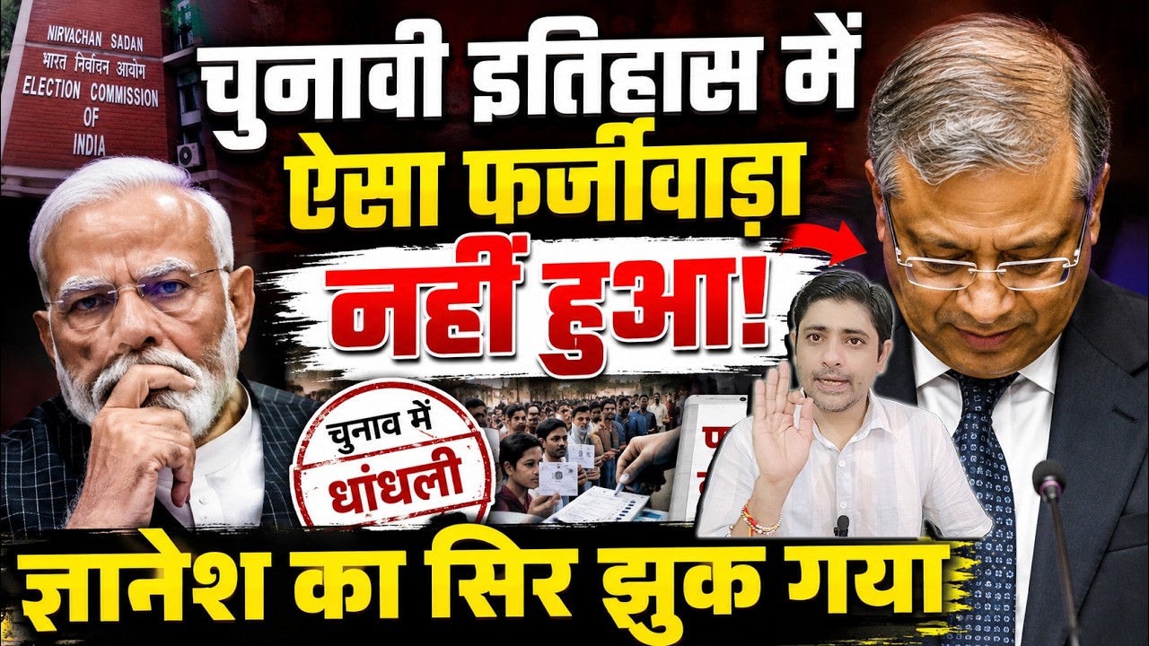 चुनावी इतिहास में ऐसा फर्जीवाड़ा नहीं हुआ! ज्ञानेश का सिर झुक गया | Hyderabad SIR | the live tv