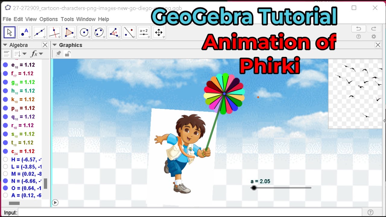 Phirki Animation || GeoGebra Tutorial