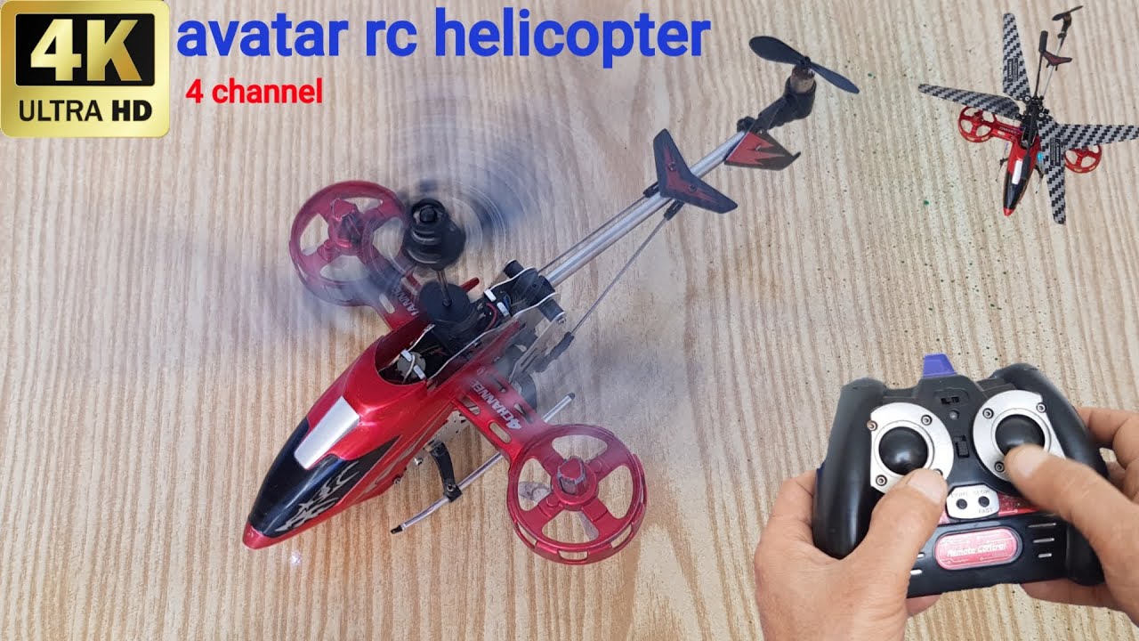 Avatar rc helicopter remotecontrol heli 4 channel/the king of rc toys
