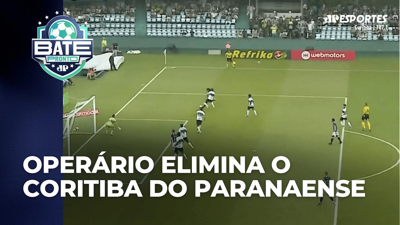 Operário elimina o Coritiba do Paranaense