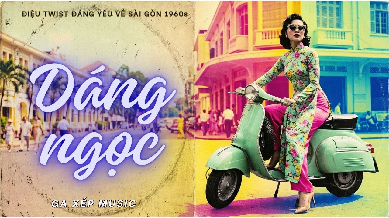 D&Aacute;NG NGỌC - Nhạc Twist S&agrave;i G&ograve;n 60s S&ocirc;i Động | GAXEP MUSIC