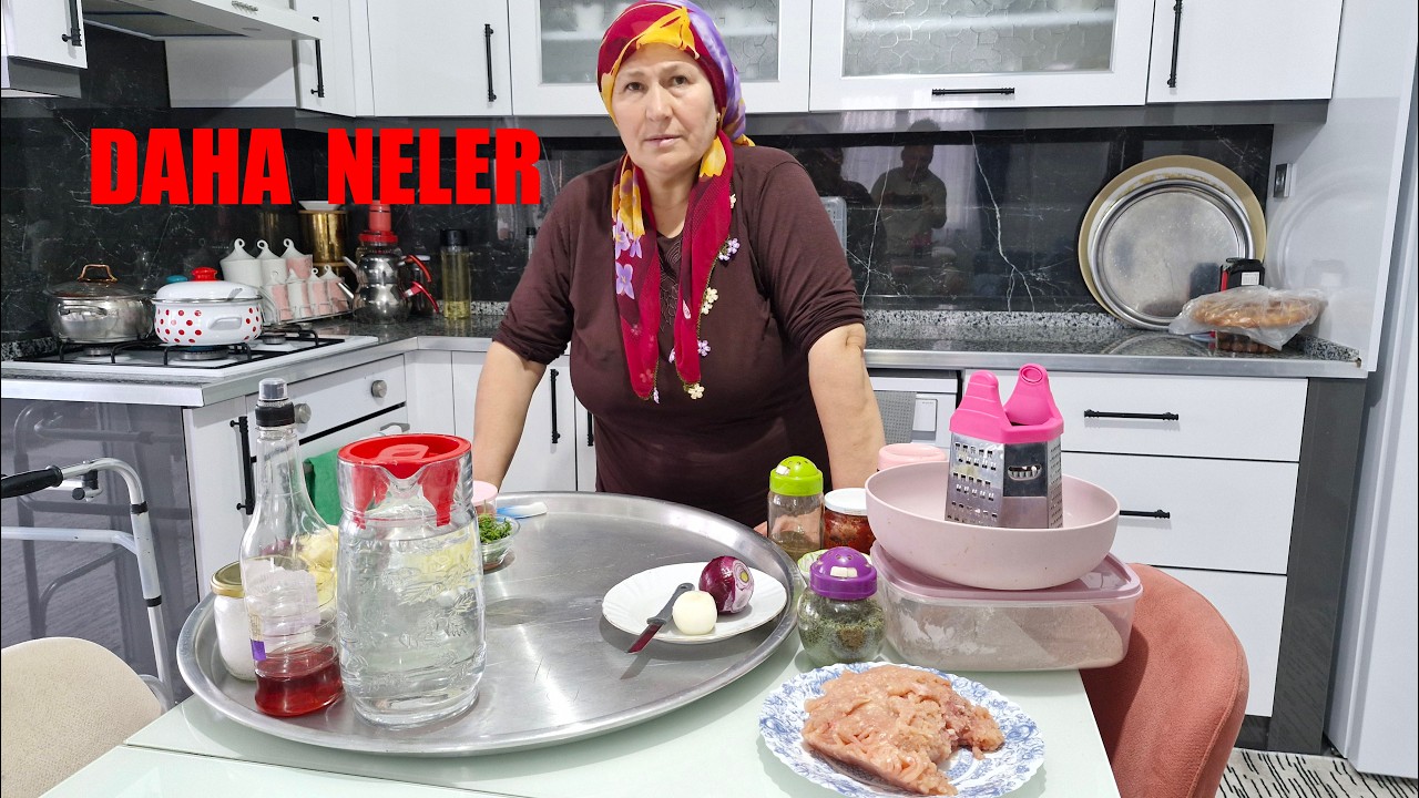 YİNE NELER YAPIYORSUN HATİCE TAVUK KÖFTESİ LAHANA TURŞUSU DAHA NELER
