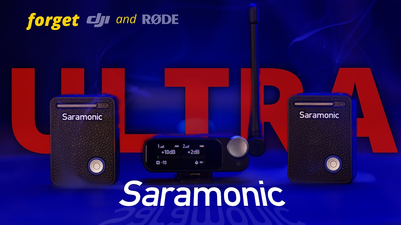 Saramonic ULTRA // The best 2.4Ghz mic kit on the market (with 32bit float AND timecode!)