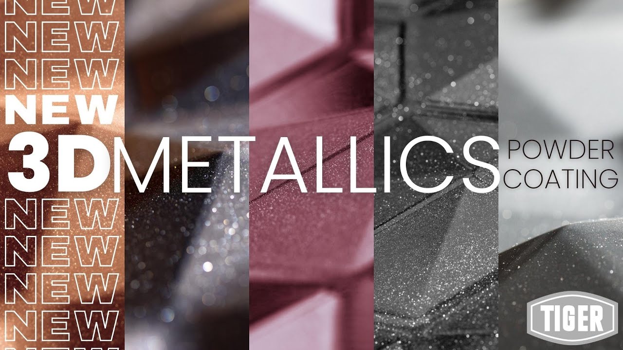 TIGER 3D Metallics Powder Coating - Back and Better!