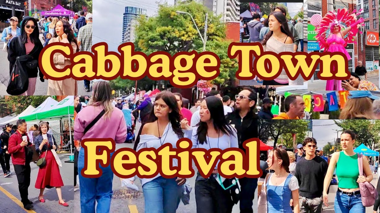 Cabbagetown Festival Toronto 2025 | Street Walk, Food & Live Music I Community Vibes #streetfestival