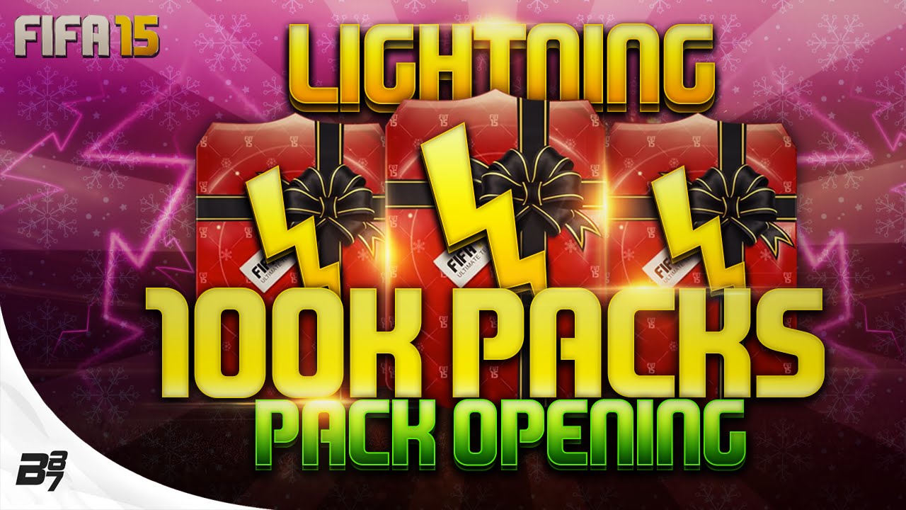 LIGHTNING ROUNDS! FINAL 100K PACKS!! | FIFA 15 Ultimate Team Pack Opening