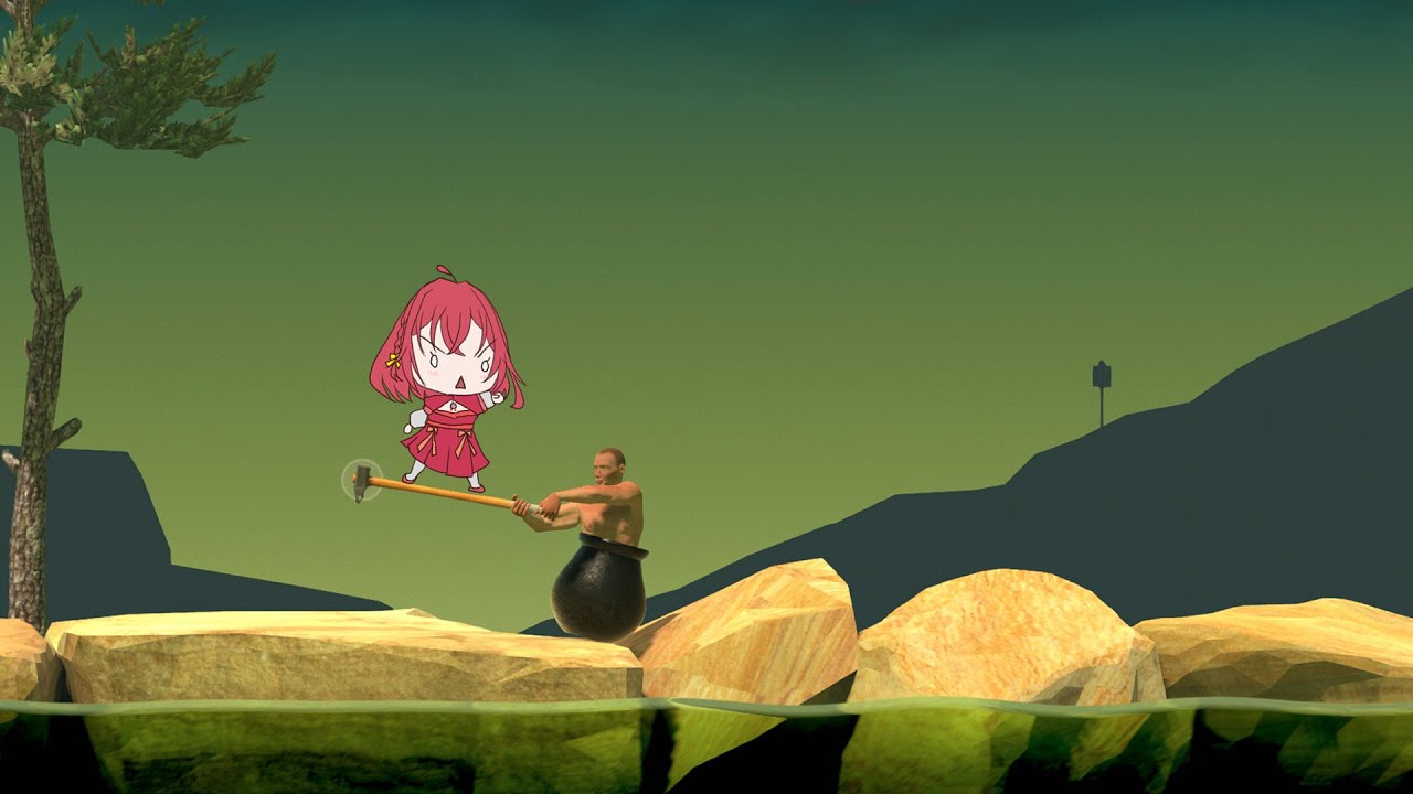 【Getting Over It with Bennett Foddy Part4】過年前最後直播和班傑明提前祝大家新年快樂#台v #新人Vtuber  #擴散希望