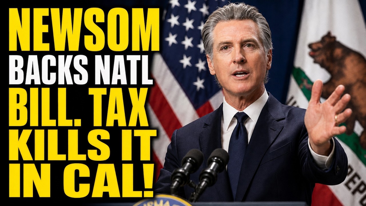 Gavin Newsom Exposed Backing National Billionaire Tax He Blocked In California